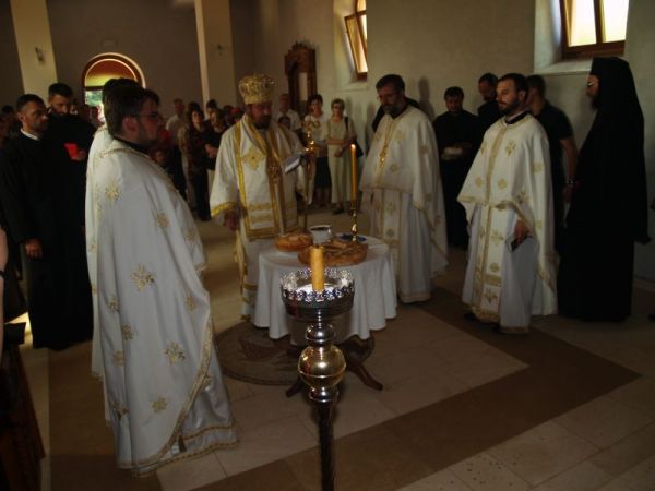 Прослава Светог свештеномученика Саве горњокарловчког-славе Епархије горњокарловачке - 17.07.2010 год.