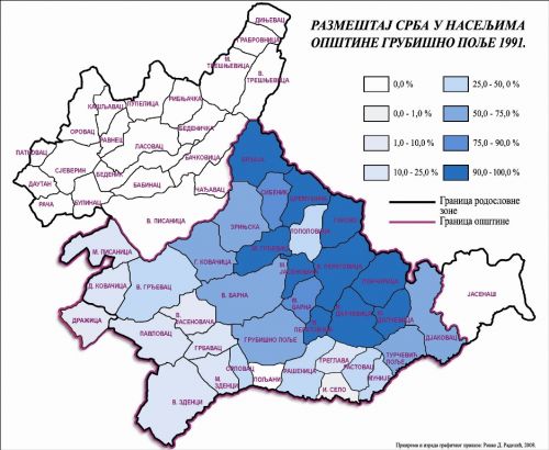 Razmestaj Srba u naseljima opstine Grubisno Polje 1991..jpg