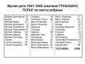 ОПШТИНА ГРУБИШНО ПОЉЕ - ЖРТВЕ РАТА 1941-1945 - Јован Мирковић - OPĆINA GRUBIŠNO POLJE - ŽRTVE RATA 1941-1945 - Jovan Mirković