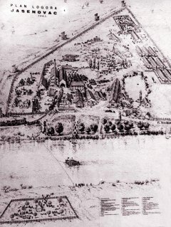 Jasenovac mapa